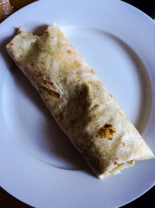 Best breakfast burrito I've ever had. Thanks Amanda!