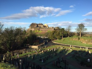 Stirling Castle as seen from Church of the Holy Rood.