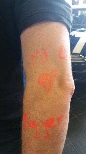 Haemish sucking up hard