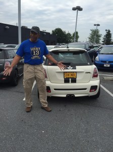 Sherm Arrives for Meet and Greet