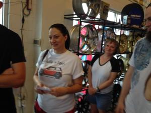 Team Lillith deciding where to spend their mileage coupons