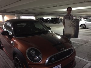 Soon this lovely painting will be replaced with an even lovelier picture of a #DCMM T Shirt now available for pre order at http://dcmm.storenvy.com/