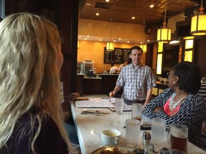 It's always so nice to see Craig arrive. He's very helpful!